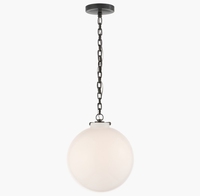 Yihao Style Américain LED Luminaire Suspendu Boule De Verre Led Design Décoratif LED Lustre Katie Globe Pendentif Lumière