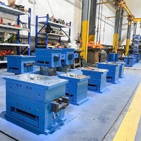 Lote de moldes de plástico para cucharas, molde existente para la producción de juegos de cubiertos, molde de inyección de segunda mano de alta calidad para la fabricación de cucharas