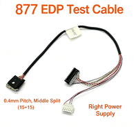 877 Testkabel 30-polig 0,4mm Abstand EDP-Bildschirmkabel für Motorräder, Automobile, Maschinen PVC-Isolierung IP65-Zertifiziert Kupfer