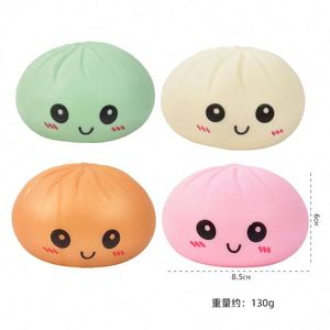 Toysrunner ของเล่นน่ารัก Baozi squishy ของเล่นน่ารักลูกบอลคลายเครียดประสาทสัมผัสของเล่นพกพาโต๊ะสงบผ่อนคลายเครื่องมือโฟกัส5 7 - Product Image 6