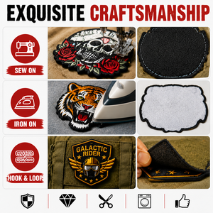 Parches Bordados con Logotipo de Diseñador, Apliques Bordados Termoadhesivos, <span class=keywords><strong>Pegatinas</strong></span> Bordadas Personalizadas <span class=keywords><strong>para</strong></span> <span class=keywords><strong>Ropa</strong></span>, <span class=keywords><strong>Ropa</strong></span> de Marca - Product Image 5