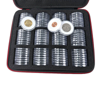 Boîte de rangement antichoc en EVA imperméable avec logo personnalisé pour collection de pièces de monnaie, en plastique et cuir, pour organiser les pièces de monnaie - Modèle 2026
