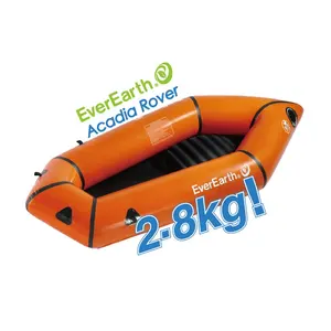 EverEarth 초경량 TPU 패브릭 1 인 풍선 카누 보트 낚시 PackRafting