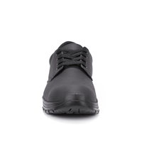 Botas de Seguridad Negras Transpirables de Corte Bajo JIANKUN, Antideslizantes, con Suela Ligera de PU+PU, de Alta Calidad, Impermeables, de Microfibra, para Invierno