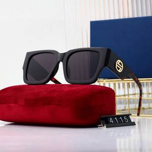 Lunettes de soleil unisexes de créateur, protection UV400, monture intégrale légère en nylon, style décontracté de haute qualité - Product Image 5