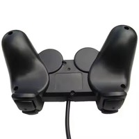 Manette de jeu filaire pour manette PS2 pour manette de jeu PS2 à double moteur Manette de jeu PS2 Joypad de jeu