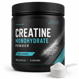 Creatina Monohidrato Pura en Polvo al por Mayor, Sin Azúcar, 300g, Suplemento Deportivo para Adultos, para Energía y Crecimiento Muscular, No Apto para... - Product Image 1