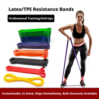 Ensemble de bandes de résistance TPE avec logo personnalisé, pour la maison, la salle de sport, usage intensif, assistance aux tractions, bandes élastiques d'entraînement, entraînement de force, OEM