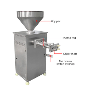 Máquina de llenado de envolturas de salchichas embutidora de salchichas en inglés máquina vegana para hacer salchichas - Product Image 3