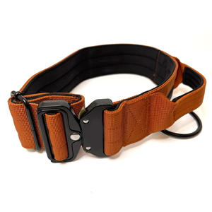 Kerah anjing taktis kerah hewan peliharaan anjing gembala Jerman nilon tugas berat dengan pegangan empuk - Product Image 3