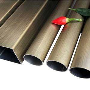 Золотой цвет Золотая полировка поверхности 410 316 430 304 полированная бесшовная труба из нержавеющей стали трубы - Product Image 4