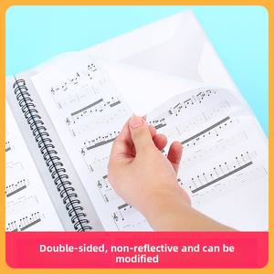 Clip para Partituras de Piano Marca SS, Carpeta para Partituras <span class=keywords><strong>A4</strong></span>, Plegable y Modificable, para Partituras de Cinco Líneas - Product Image 4