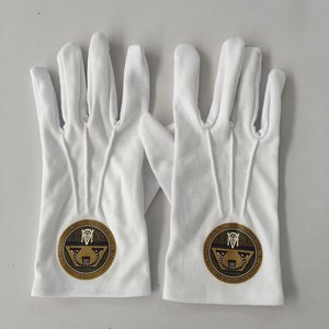Guantes de Algodón Blanco Grueso para Trabajo Formal, Seguridad Laboral, Etiqueta, Ceremonia y Trabajo - Product Image 5