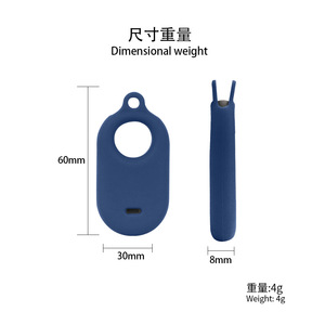 Pour Galaxy Samsung Smarttag2 localisateur étui suivi Silicone souple Anti-perte Silicone housse de protection pour Smarttag 2 Tracker étui - Product Image 3