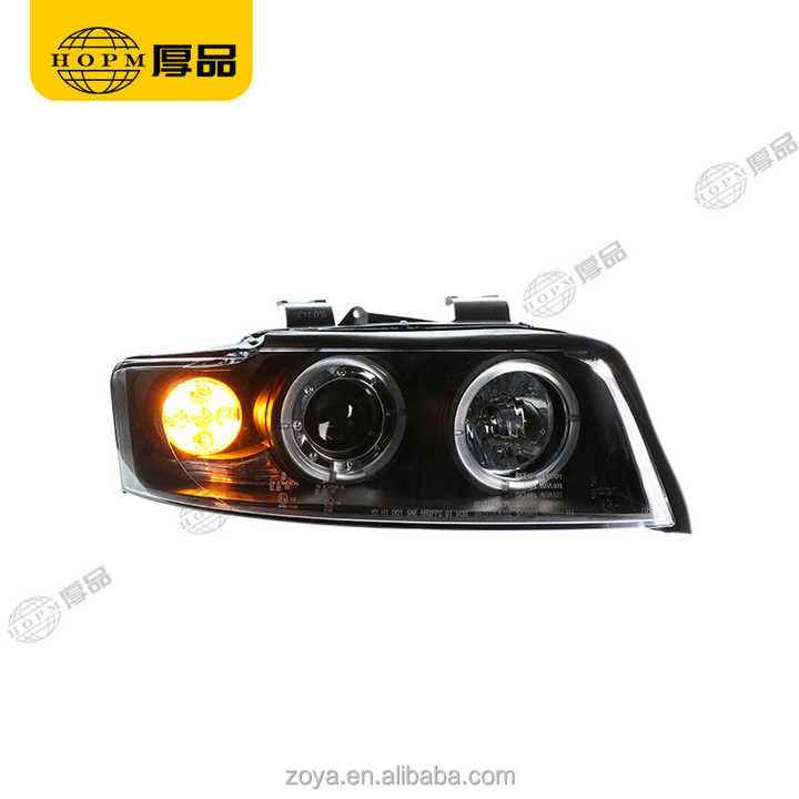 01-04 Audi A4B6用ヘッドライトアセンブリアパーチャーヘッドライト 