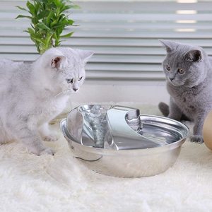 Fontaine à eau automatique en acier inoxydable pour animaux <span class=keywords><strong>de</strong></span> compagnie-Bol à boire à circulation ultra silencieux pour chats et chiens - Product Image 2