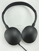 Casque d'écoute d'aviation en silicone avec coussinets d'oreille et bandeau réglable, confortable et adapté à différentes tailles de tête