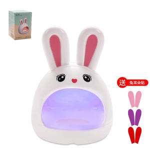 2025 मिनी फोटोथेरेपी क्यू प्यारा खरगोश गर्म दीपक कोई काले हाथ छोटे पैमाने पर त्वरित सुखाने वाला नाखून दीपक - Product Image 4