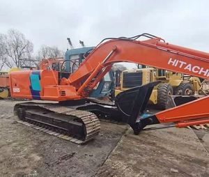 Excavadora Usada Hitachi Ex120 de Japón en Buenas Condiciones, Motor Isuzu, Componentes Principales (Motor, Caja de Cambios, Bomba, Rodamientos), 12 Toneladas, 1600 Horas - Product Image 2