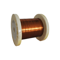 Fil rond émaillé isolé en cuivre massif de 0,5 mm, fabriqué en Chine, pour bobine vocale de haut-parleur, micro-transformateur ou bobine de capteur