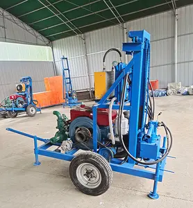 Crawler Hydraulic Rotary Core Geotechnical Drilling Rig Machine For Deep Coring