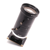 Module de caméra USB 3.0 Pixmoteur PM-U33808C-S15 IMX415 8MP 4K avec objectif grand angle 5mm à 100mm F1.6 Monture CS 100 FOV