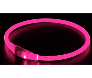 Collier pour chien LED - Rechargeable par USB - Collier lumineux pour chien pour la sécurité nocturne - Collier lumineux tendance pour petits, moyens et grands chiens - Product Image 1