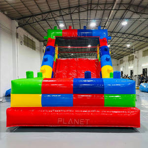 Carrera de obstáculos inflable de juego deportivo de obstáculos al aire libre grande de grado comercial para adultos - Product Image 2