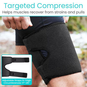 Penyangga Paha Kompresi Khusus untuk Meredakan Nyeri, Penopang Pembungkus untuk Sciatica, Fleksor Pinggul, Selangkangan, dan Paha Atas - Product Image 5