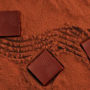 Chips de chocolate de cero sacarosa Chips de chocolate <span class=keywords><strong>al</strong></span> por mayor oscuros sólidos - Product Image 1