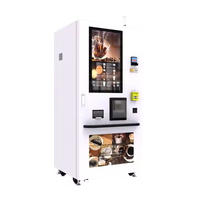 Máquina Expendedora de Café Recién Molido Más Vendida con Función de Fabricación de Hielo Integrada y SDK Enriquecido