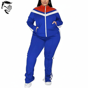 Sweat-shirt de jogging 2 pièces personnalisé de haute qualité sweat à capuche de gymnastique en polaire éponge coupe ajustée motif solide imprimé OEM hiver décontracté - Product Image 1