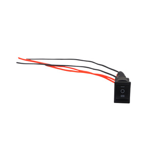 Controlador de Interruptor de Inversión de 6 Pines y 3 Posiciones para Motor de CC de 12V 24V, Mini Interruptor Basculante con Cableado - Product Image 3
