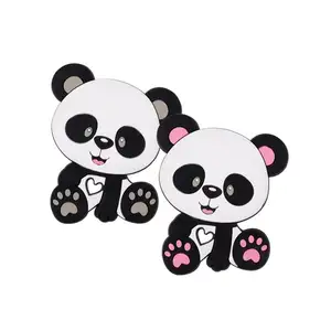 Bpa Free Animal Teether Baby Panda New Born Toys