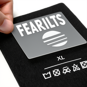 Nhà máy tùy chỉnh 3D lớn lên hiệu ứng mềm Silicone truyền nhiệt nhãn cao su không thấm nước thương hiệu logo sticker cho quần áo hàng may mặc - Product Image 1