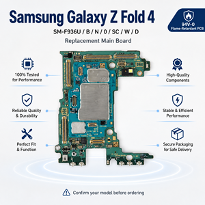 เมนบอร์ดแท้สำหรับ <span class=keywords><strong>Samsung</strong></span> <span class=keywords><strong>Galaxy</strong></span> <span class=keywords><strong>Z</strong></span> Fold 4 F936B 256G 512G รุ่น SM-F936U พร้อมชิปครบชุด ปลดล็อคแล้ว - Product Image 3