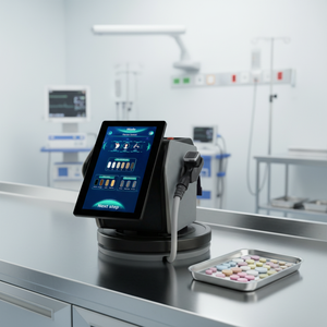 Configuration supérieure, <span class=keywords><strong>laser</strong></span> à diode 808 nm 4 ondes, 100 millions de diodes, épilation au <span class=keywords><strong>laser</strong></span>, platine titane, portable, usage domestique et commercial - Product Image 1