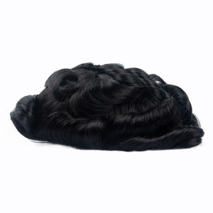 Peluca de Cabello Natural para Hombre, Toupee con Base de Piel, Mono Lace, Cabello Humano Europeo, Peluca para Hombre, Toupee con Piel Ultrafina - Product Image 5