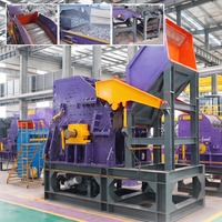 Industrielle Autokarosserie-Stahlblech-Aluminiumschrott-Eisen-Stahl-Zerkleinerungsmaschine für Metallrecycling-Anlagen