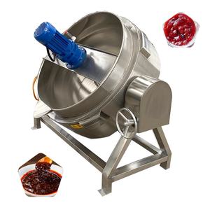 Nouvelle marmite de cuisson commerciale automatique à <span class=keywords><strong>prix</strong></span> d'usine pour confiture de tomates et de fruits, chauffage gaz/vapeur/électrique, avec certification CE - Product Image 5