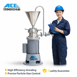 Factory Price Stainless Steel Food Grade Vertical Split Colloid Mill for Food Grinding Peanut Butter Sesame Peanut Butter - Product Image 2