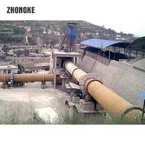 Zementwerk 500-1000 tpd Zement-Drehrohrofen zu verkaufen