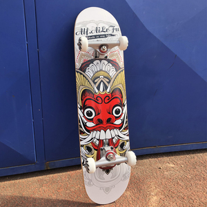 Skateboards professionnels en bois d'érable personnalisables, double rocker, antidérapants, légers, série 2020, vente en gros à prix abordable - Product Image 3