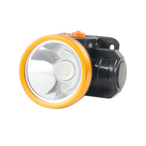 ไฟหน้าแบบ LED แบบชาร์จไฟได้ 2000 มิลลิแอมป์ปรับความสว่างได้แบบพกพาสำหรับวิ่งตกปลาไฟฉายค้นหาเหมืองแร่ - Product Image 1