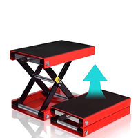 Table élévatrice de moto 1100 Lbs Heavy Duty Hydraulique Lift Steel Dirt Bike ATV Wide Deck Scissor Lift Jack Table Pied Stand Jack