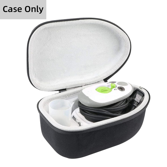 Eco-Friendly Luxury Mini Iron Travel Case Zipper Closure Hard Shell Storage EVA for Project Iron Mesh Pocket Steam Iron Case