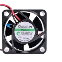 Ventilateur de refroidissement axial micro pour ordinateur portable Sunon KDE1204PKV3 40x40x20 mm 3 broches 12V DC 0.4W 4020 4cm 6.3CFM 5200RPM KDE1204PKVX