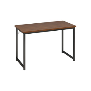 Bureau d'ordinateur avec structure en bois et en acier, 160 cm, bureau d'étude, poste de travail à domicile, bureau d'écriture - Product Image 4