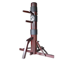 Mannequin de Wing Chun professionnel personnalisé OEM chinois avec 3 pads de frappe pour l'entraînement traditionnel de Kung Fu et les arts martiaux