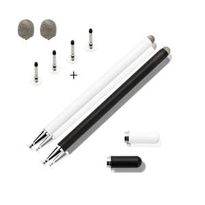 Pena Stylus Logam Presisi Tinggi 2-in-1 Kapasitif untuk Tablet/Laptop dengan Ujung Pena yang Dapat Diganti untuk Menggambar/Menulis dengan Lancar di Rumah/Kantor - Product Image 2